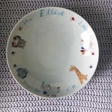 assiette de naissance